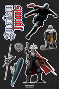 Cadaver Sticker Sheet Bundle