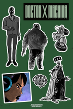 Cadaver Sticker Sheet Bundle