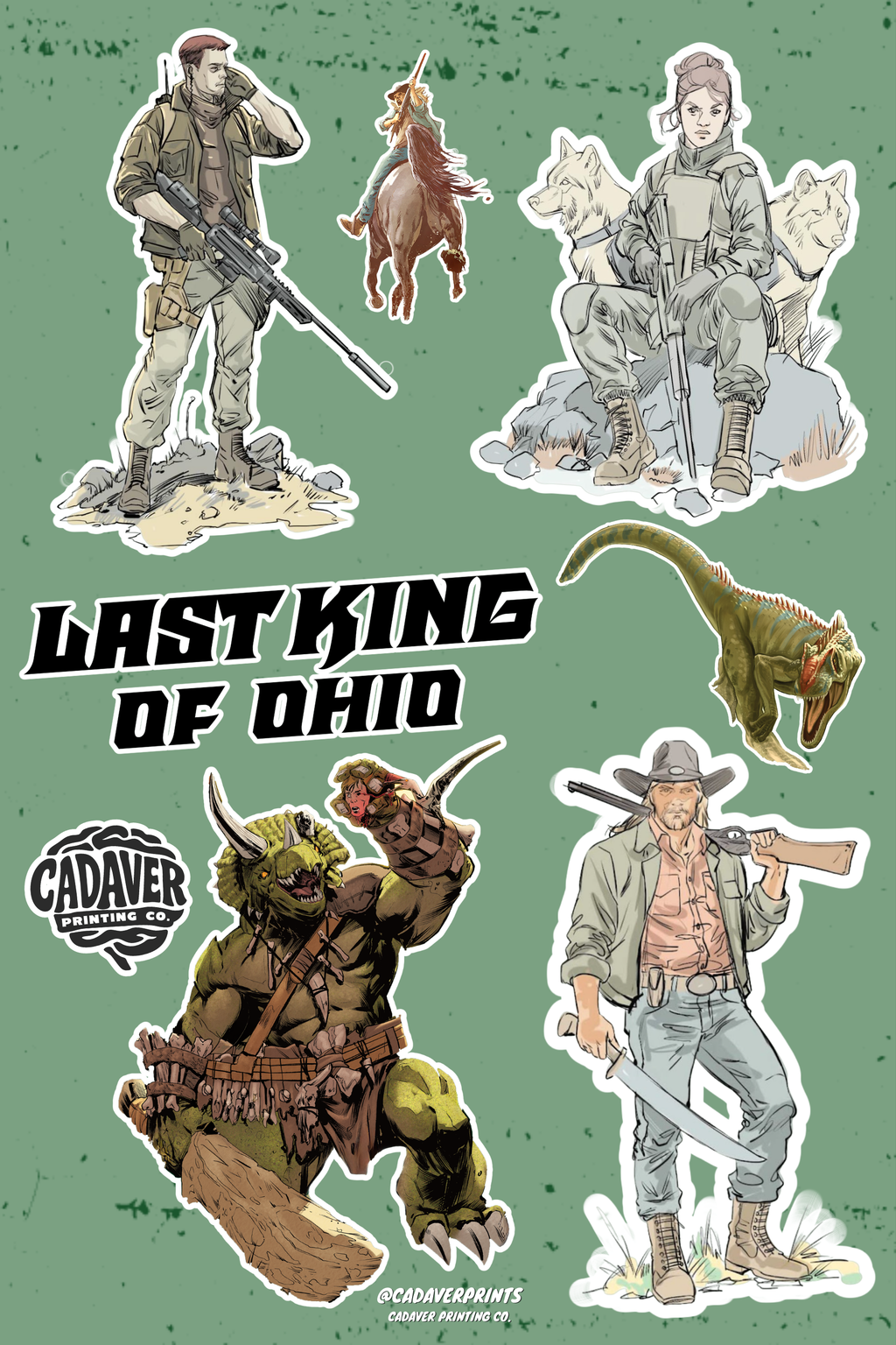 Cadaver Sticker Sheet Bundle