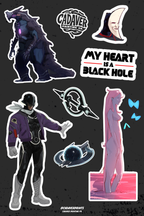 Cadaver Sticker Sheet Bundle