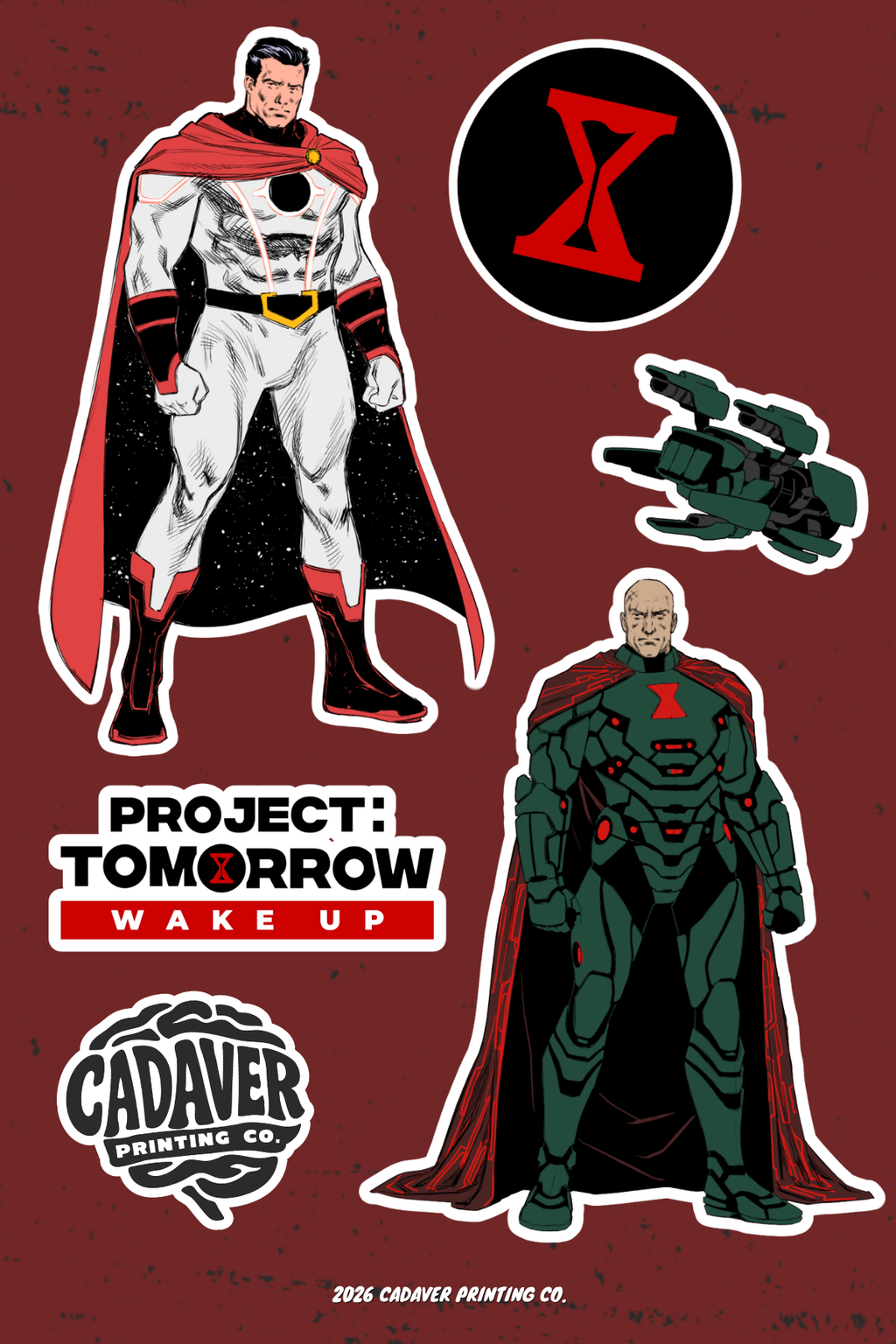 Cadaver Sticker Sheet Bundle