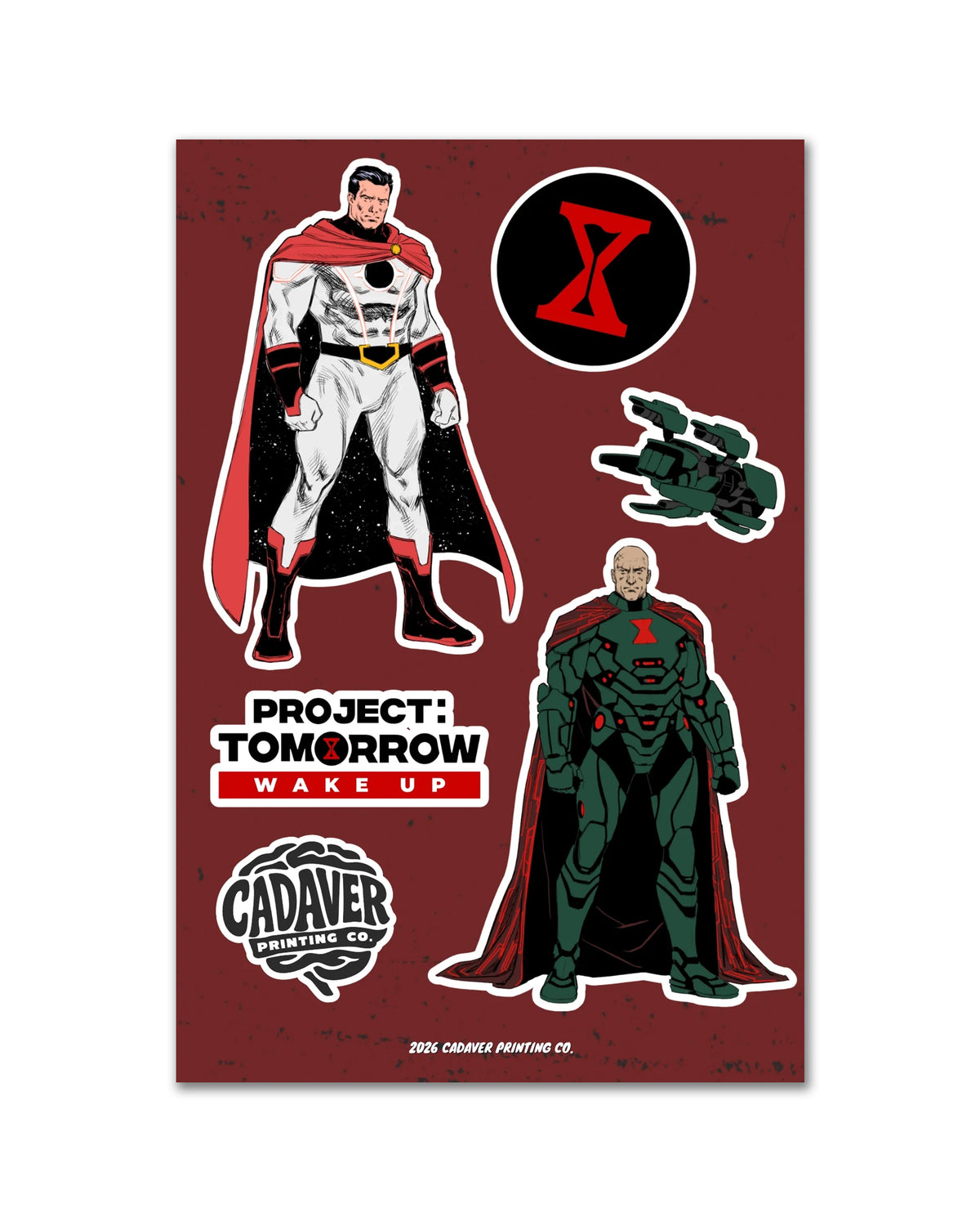 Cadaver Sticker Sheet Bundle