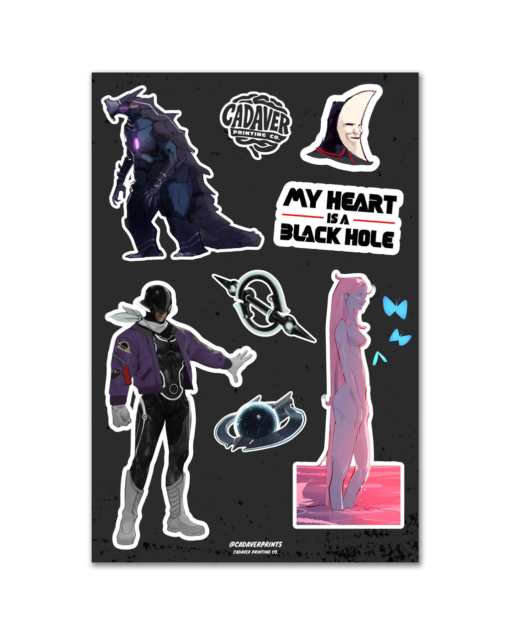 Cadaver Sticker Sheet Bundle